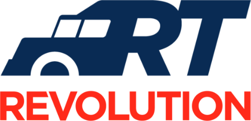revolution trucking logo
